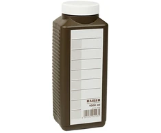 Kaiser chemical storage bottle 1000ml, ruda (4193)