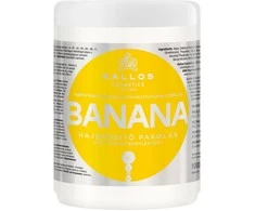 Drėkinanti kaukė plaukams su vitaminų kompleksu Kallos BANANA Fotifying Hair Mask 1000 ml