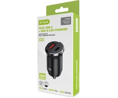 Kilimėlis D-Fruit car charger 30W USB/USB-C DF184