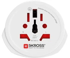 Skross travel adapter World - Europe