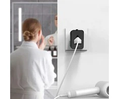 „Tech-Protect“ kelioninis adapteris TA300 ES/JK/JAV/AU, juodas