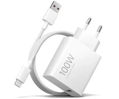 Kilimėlis Xiaomi USB charger 100W Charging Combo USB-A, baltas