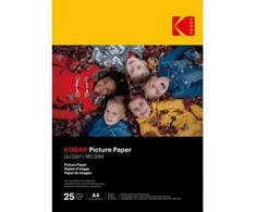 Kodak fotopaber A4 blizgus 180g 25 lakštai