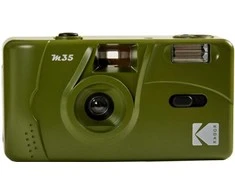 KODAK M35 REUSABLE CAMERA OLIVE Žalias
