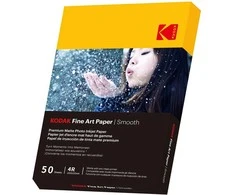 „Kodak“ fotopopierius 10x15 „Fine Art Smooth“, 230 g, 50 lapų