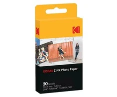Kodak fotopopierius Zink 2x3 20 lapų
