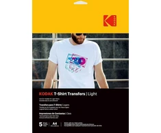 Kodak T-Shirt Transfers Light A4 5 sheets