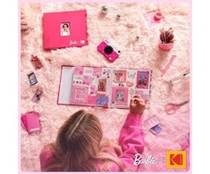Nuotraukų rėmelis Kodak x Barbie album Scrapbook, pink