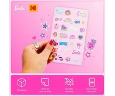 Nuotraukų rėmelis Linksmi „Kodak Barbie“ lipdukai fotoaparatui