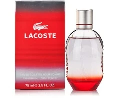 Lacoste Raudona EDT tualetinis vanduo vyrams, 75 ml