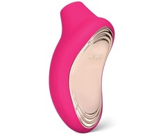LELO Sona Cruise Cerise - Sonic Massager with Cruise Control, Atsparus vandeniui