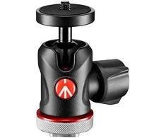 Manfrotto rutulinė galvutė MH492LCD-BH Micro + Cold Shoe