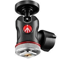 Manfrotto rutulinė galvutė MH492LCD-BH Micro + Cold Shoe