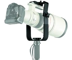 Manfrotto ilgo objektyvo monopod laikiklis 393