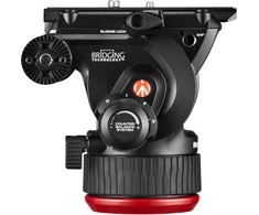 Daliniai - Manfrotto Rinkinys Twin Alu + galva 504X Stovo Sistema