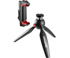 Manfrotto trikojis + telefono laikiklis MKPIXICLMII-BK