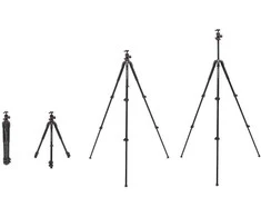Manfrotto trikojo rinkinys MK190X3-Q6T AS Alu rutulinių galvučių komplektas