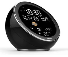 Ventiliatorius Nasa weather station + speaker BT WSP1500, juodas