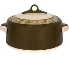 Nayasa casserole Coral 5L, ruda