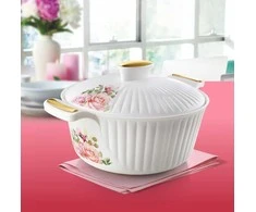 Nayasa casserole Medusa 3.5L, baltas