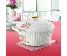 Nayasa casserole Medusa 3.5L, baltas