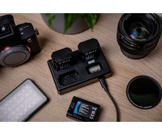„Newell“ akumuliatorių įkroviklis TT-USB-C 3x Sony NP-FZ100