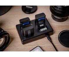 „Newell“ akumuliatorių įkroviklis TT-USB-C 3x Sony NP-FW50