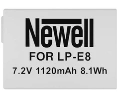 Baterija Newell LP-E8