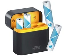 „Newell“ įkroviklis + 4xAA 2200mAh baterijos
