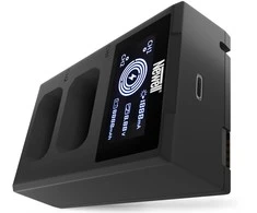 Newell FDL-USB-C dviejų kanalų įkroviklis, skirtas NP-FW50