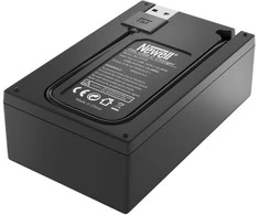 Dviejų kanalų įkroviklis Newell FDL-USB-C skirtas NP-FZ100 baterijai