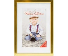 Victoria Collection Nuotraukų rėmelis Aliuminis 10x15, auksinis