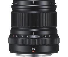 Objektyvas Fujifilm Fujinon XF 50mm f/2 R WR lens, juodas