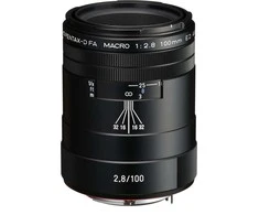 Objektyvas HD Pentax D-FA 100mm f/2.8 Macro ED AW lens, juodas