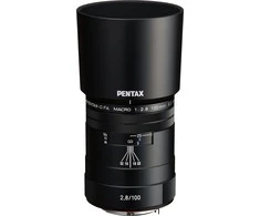 Objektyvas HD Pentax D-FA 100mm f/2.8 Macro ED AW lens, juodas