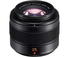 Objektyvas Panasonic Leica DG Summilux 25mm f/1.4 II ASPH. lens, juodas