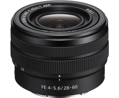 Sony FE 28-60mm f/4-5.6 objektyvas, juodas
