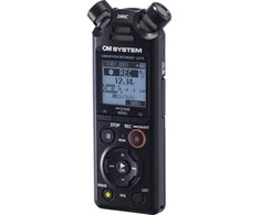 Ausinės OM System audio recorder LS-P5, juodas
