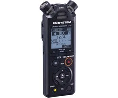 Ausinės OM System audio recorder LS-P5, juodas