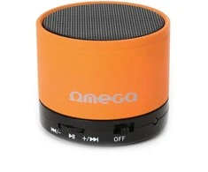Omega Nešiojama kolonėlė Bluetooth V3.0 Alu 3in1 OG47O, oranžinis (42645)