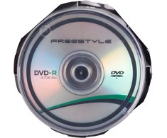 Omega Freestyle DVD-R 4.7GB 16x 10vnt velenas