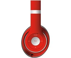 Belaidės Ausinės su FM Radijo Imtuvu Omega Freestyle FH0916, raudonos