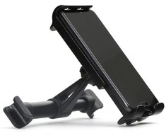 Automobilinis universalus telefono laikiklis OMEGA (4.7"-10.1") tvirtinamas ant sėdynių atlošų