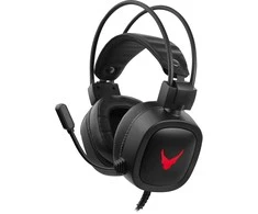 Laisvų rankų įranga VARR GAMING VH6020 su mikrofonu (RGB 3,5mm) juoda