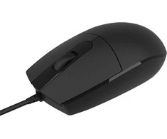 OMEGA Pelė PELĖ 3D OFFICE BASIC 1000DPI 1,2M USB Juodas [46071]