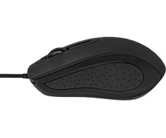 Pelė Omega OM441BC su laidu USB-C, juodos spalvos