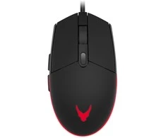 Omega Pelė VARR Gaming su laidu + kilimėlis (295x210x2mm) juodos spalvos
