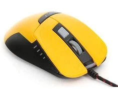 Pelė VARR Gaming OM-270 su laidu, geltonos spalvos