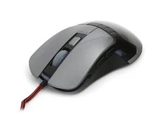 Omega Pelė VARR Gaming OM-270 su laidu, pilkos spalvos