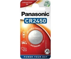 Baterija 3V 620mAh CR2450 PANASONIC CR-2450L/1BP